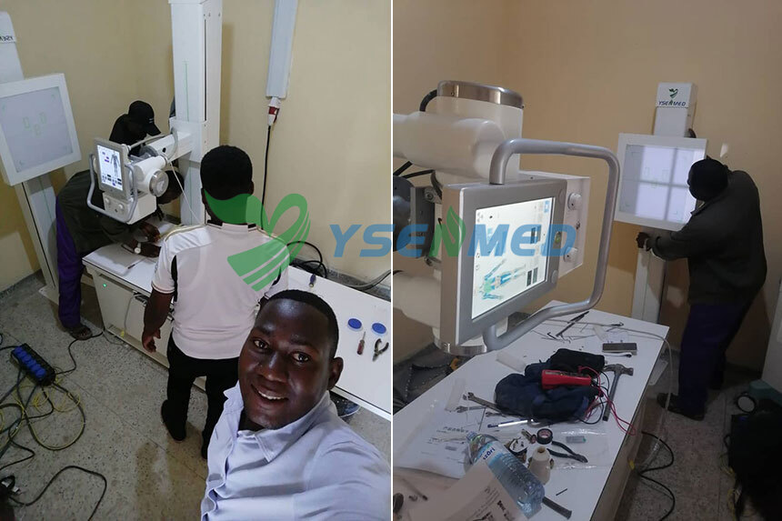 Namutumba from Uganda Is Satisfied with YSENMED 50kW 630mA Digital X-ray Machine