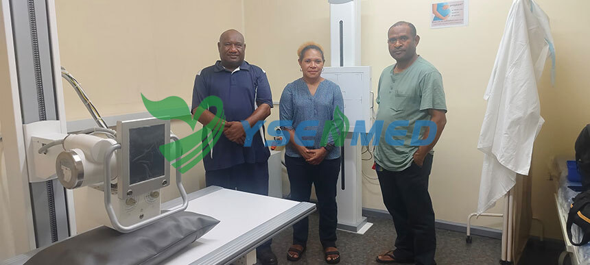 Un hospital de Papúa Nueva Guinea instala con éxito equipos de rayos X digitales y de laboratorio de YSENMED con un excelente soporte remoto.