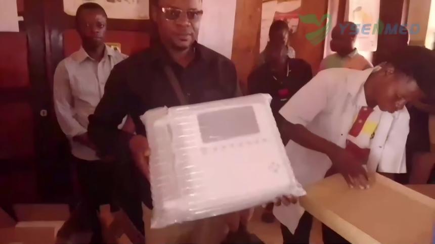 Giving Back to His Homeland: Kabeya Diyal Trudon Donates Medical Equipment in DRC