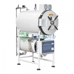 Autoclave esterilizador de vapor horizontal de 250 L para central de esterilización (CSSD) hospitalaria, modelo YSMJ-WY-250J
