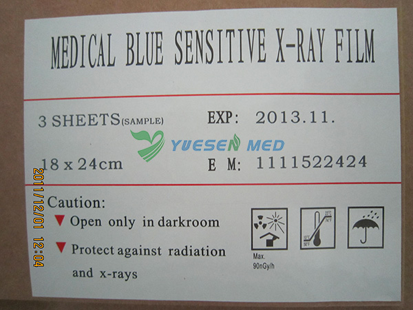 Qualité médicale X-Ray Film YSX1619