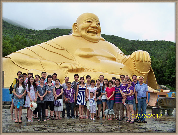 9e anniversaire --- voyage à couper le souffle sur l'île Shangchuan 2012