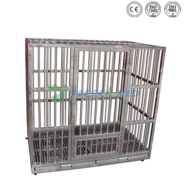 vente chaude animal inoxydable cage YSVET1200