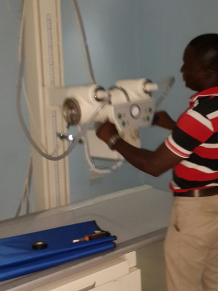 200 mA médical appareil de radiographie à rayons X au Ghana