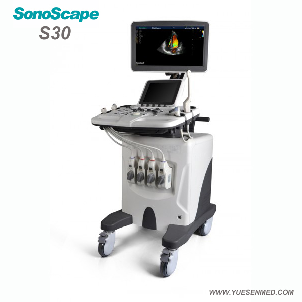 出售手推车彩色多普勒超声SonoScape S30