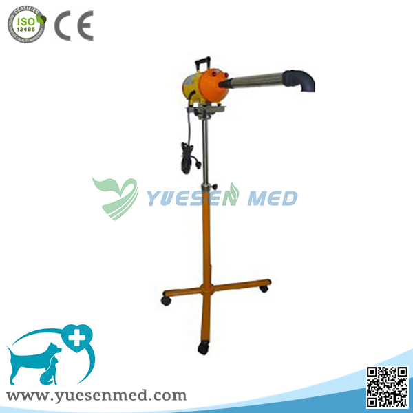 Standing pet hair drier