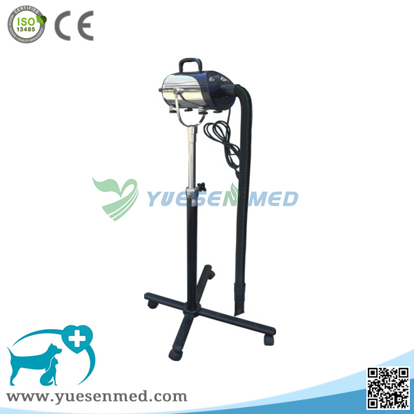 Standing type vet clinic hair drier