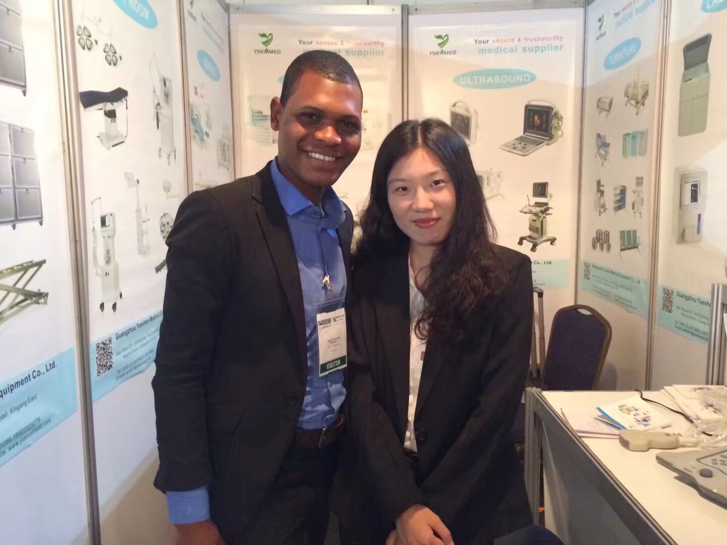 Guangzhou Yueshen Medical Equipment Co., Ltd. attend Yuesenmed at Medic West Africa 2017