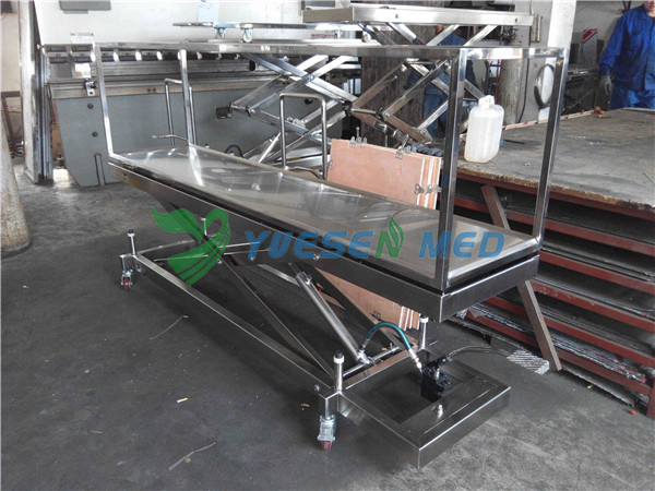 Custom Body Refrigerator, Corpse Lift, Autopsy Table, Sold To Benin