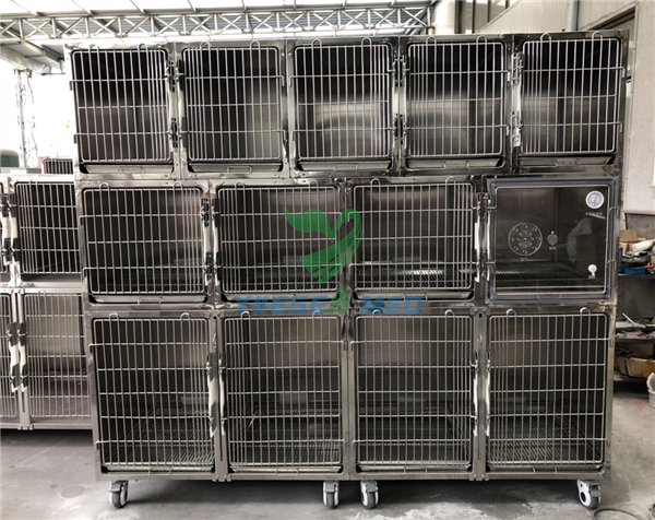 304 Stainless Steel Veterinary Cage Sold To Costa Rica Customers