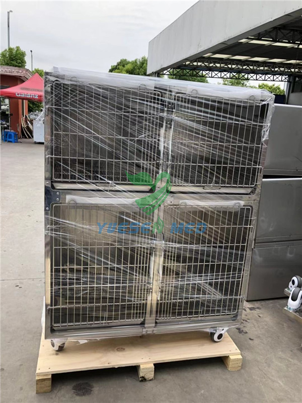 304 Stainless Steel Veterinary Cage Sold To Costa Rica Customers