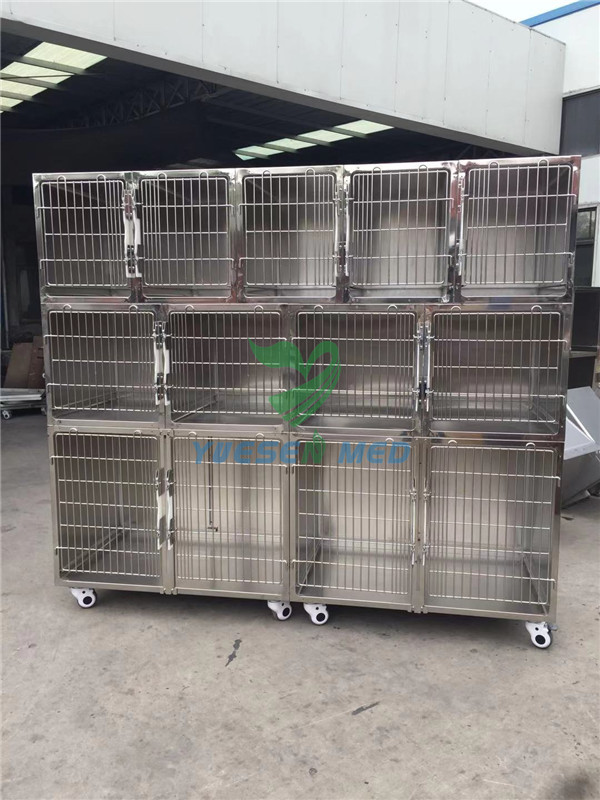 304 Stainless Steel Veterinary Cage Sold To Costa Rica Customers