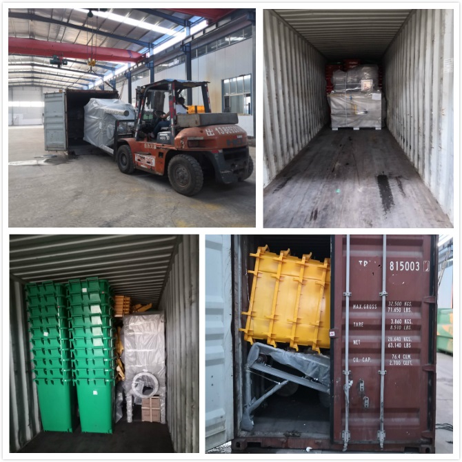 Hospital waste incinerator Loading to Nigeria