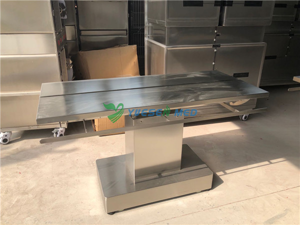 Veterinary electric operating table sell to Dominican Republic