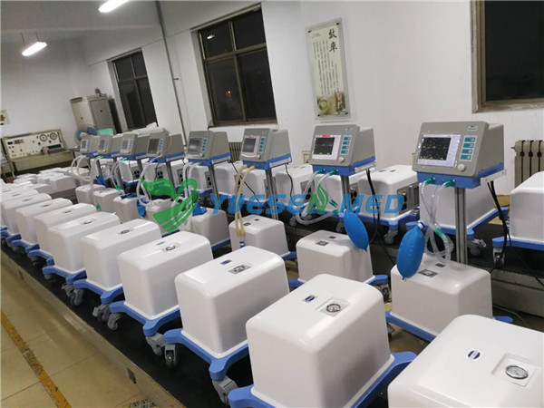 324 Units ICU Ventilator Respirator sell to Bolivia