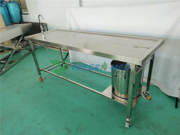Autopsy Table and Perfusion Table sell to Europe