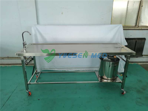 Autopsy Table and Perfusion Table sell to Europe