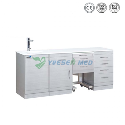Cold & hot water sensor tap dental clinic cabinet YSDEN-ZH06