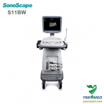 SonoScape S11BW手推车黑白超声扫描仪