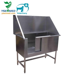 304 stainless steel veterinary bath tub YSVET-CX130