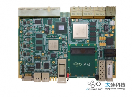 385-Signal processing board based on 6U CPCIe TMS320C6678+KU060