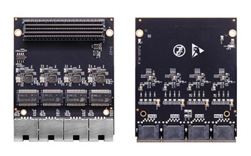 FMC768-4-port Gigabit Ethernet FMC daughter card
