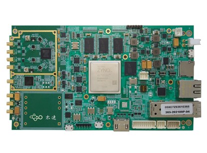 365- Dual receiving and dual transmitting radio frequency board based on XC7Z100+AD9361