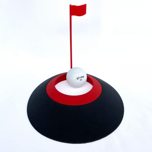 High Quality OEM Various Color Plastic Practice Golf Adjustable Electric Putting Cup