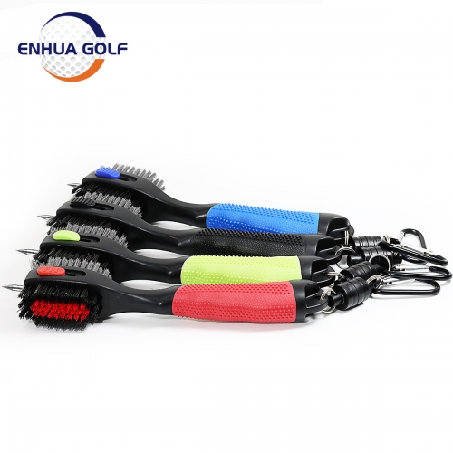 Golf club brush