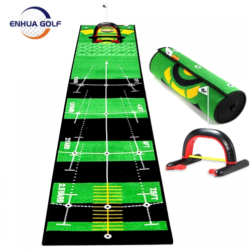 Golf training set of Training Mat and Automatic Ball Return Adjustable Putting Cup High Quality