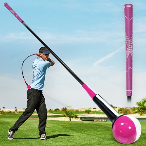OEM/ODM Pink White Lady Professional Golf Swing Grip Warm Up Stick Practice Club For Golf Swing Trainer