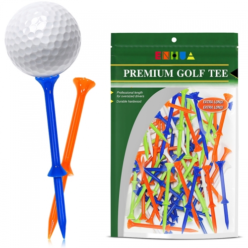 OEM ODM New Arrival Double-deck Big Cup Plus 83mm golf tee manufacturer cheap custom logo print high quality cheap price Durable Eco-friendly