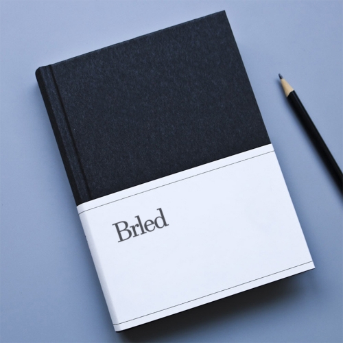 Brled A5 hardcover hard cover notepad