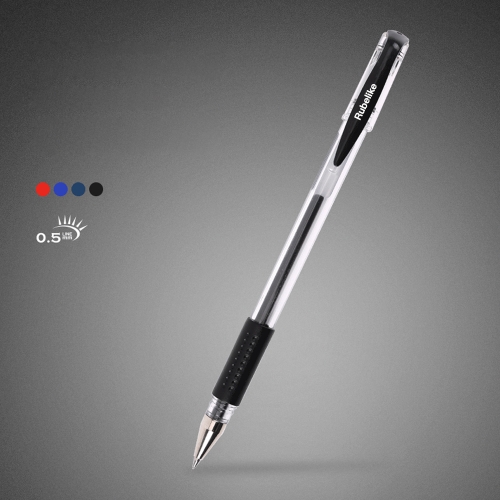 Rubelike Ballpoint pen 0.5 black ink pen gel pen office supplies