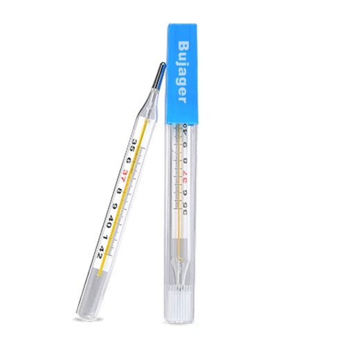 Bujager Accurate medical mercury body temperature thermometer