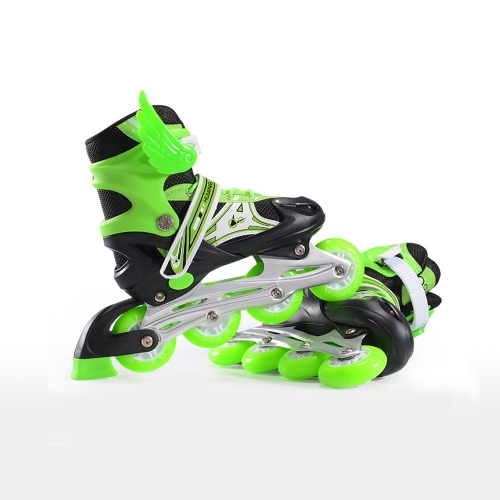 HUIANG Children's full set men and women beginner inline roller skates