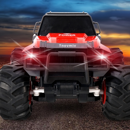 Tnoymiv Remote control off-road four-wheel drive electric alloy toy car