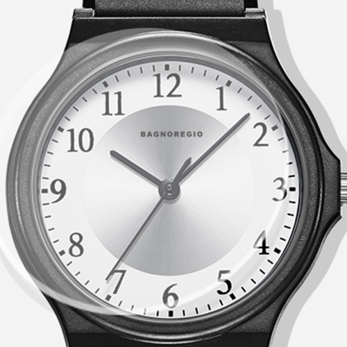 BAGNOREGIO Dedicated silent mechanical simple pointer watch