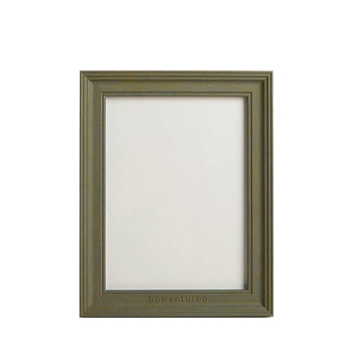 Bowenturbo Shatter-resistant and wear-resistant simple solid wood photo frame