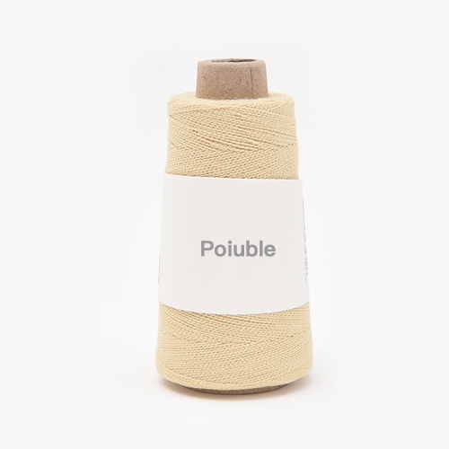 Poiuble Linen is not easy to knot, soft hand-woven yarn