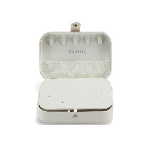 Dentily Contracted receive earrings necklace jewelry box