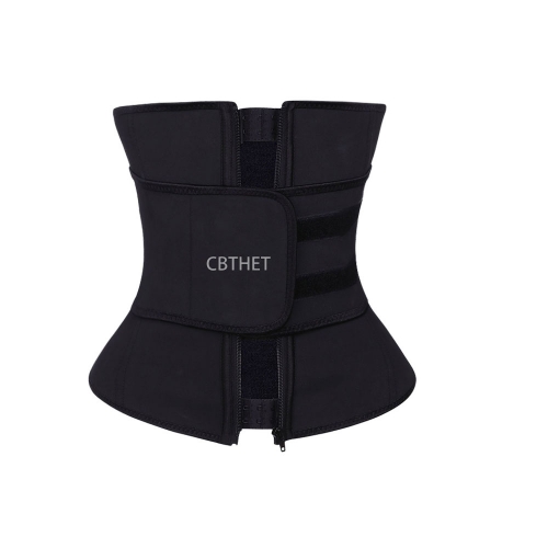 CBTHET Abdominal corset 100% latex body shaper waist and abdominal belt