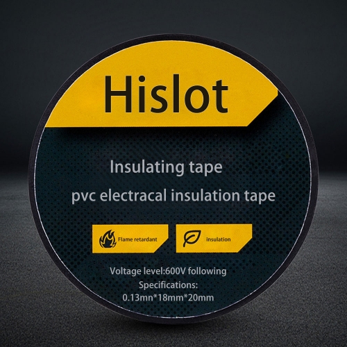 Hislot PVC waterproof high temperature resistant widened insulating tape