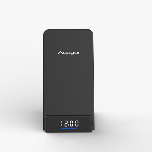 Aqager Wireless charger wireless charging mobile phone holder multi-function clock display