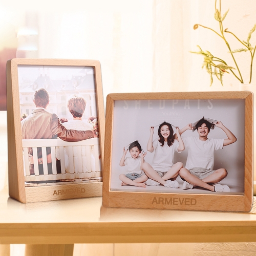 ARMEVED  Acrylic wooden simple photo frame
