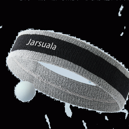 Jarsuala Cotton fabric stretch strong sports sweat-absorbent headband