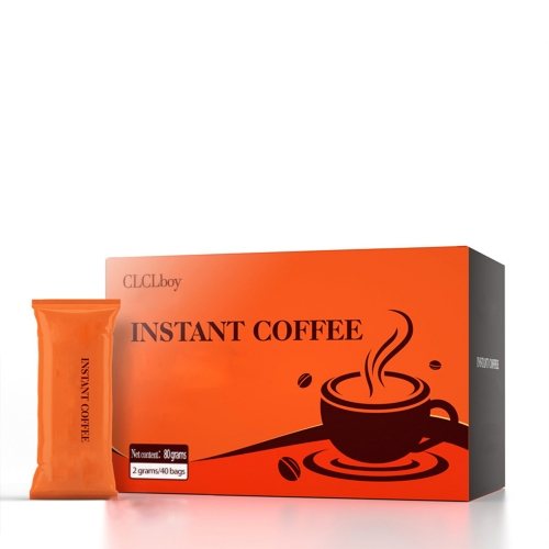 CLCLboy Instant small orange box black coffee