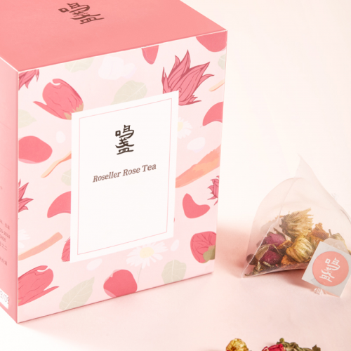 鸣盏Ming Zhan Luoshen rose tea health tea bag flower tea bag