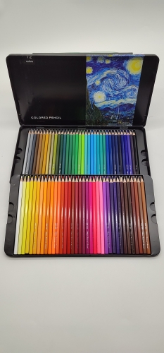 LALASUAN Oily water-soluble hand-painted professional color Artists' pencils