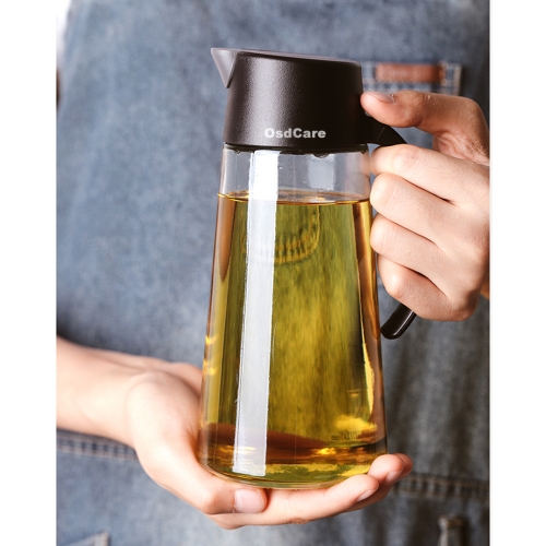 OsdCare Automatic opening and closing glass leak-proof household oil can
